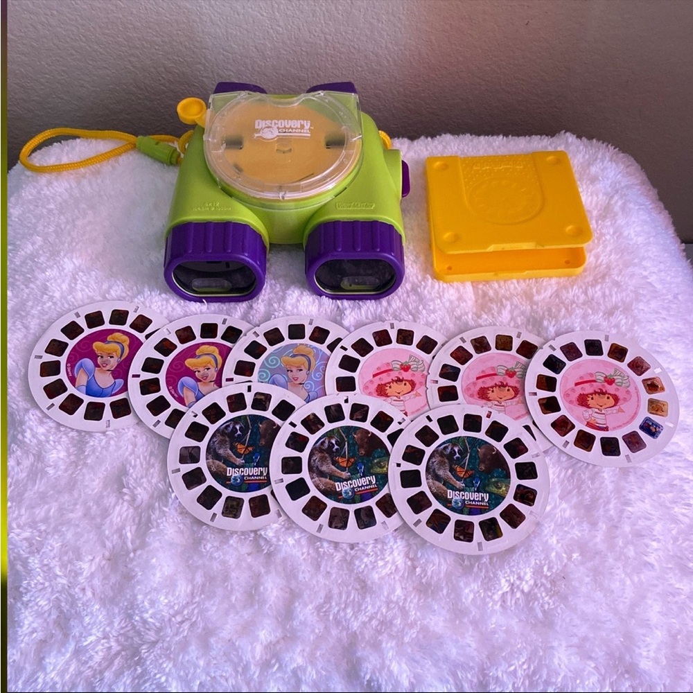 Discovery Kids Vintage View Master with 9 Slide Disc Reels